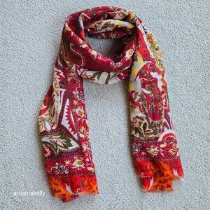 Perfect Jim Thompson Wool Scarf Lightweight